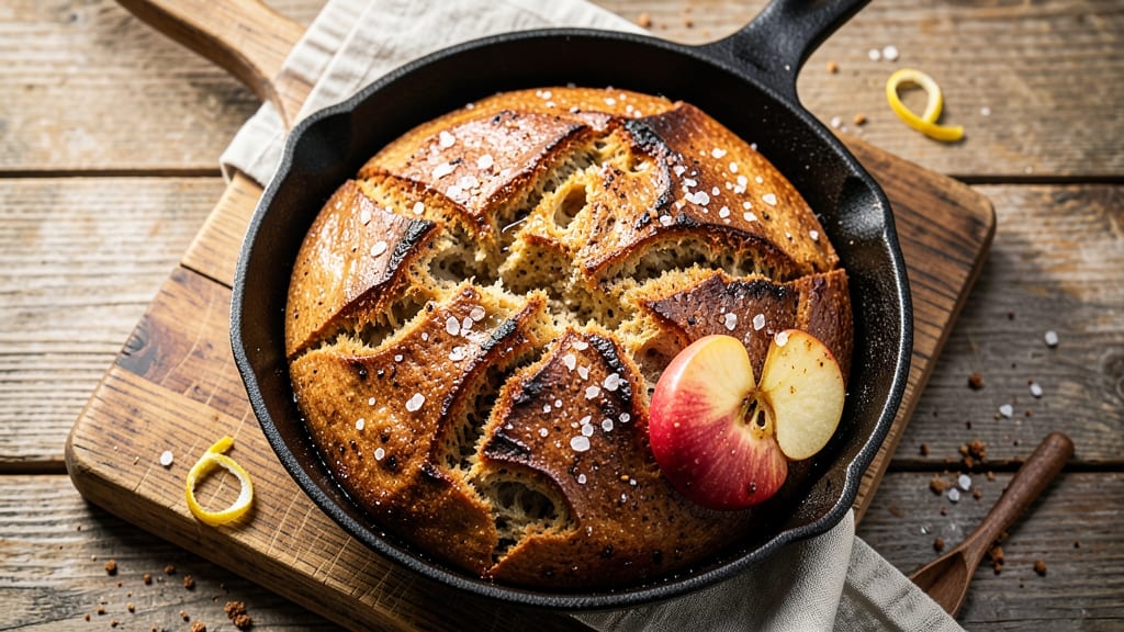 Authentic Boston Brown Bread Recipe: Molasses-Kissed Crust and Spiced Apple Swirls