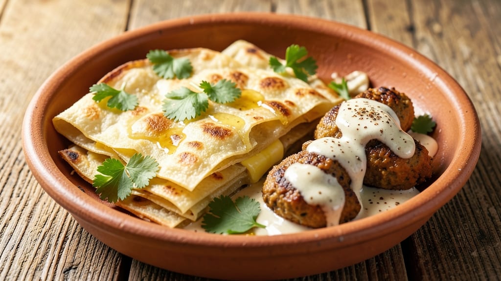 Aloo and Bread Recipe: Spiced Potato and Flatbread Feast
