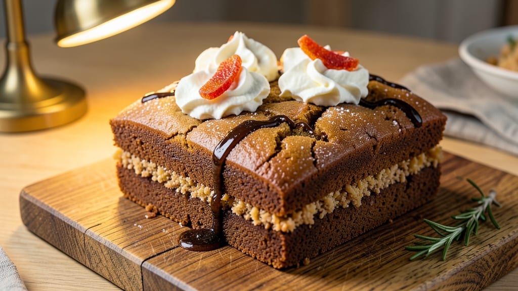 8X8 Gingerbread Cake Recipe: Spiced Swirls and Moist Crumb in One Pan