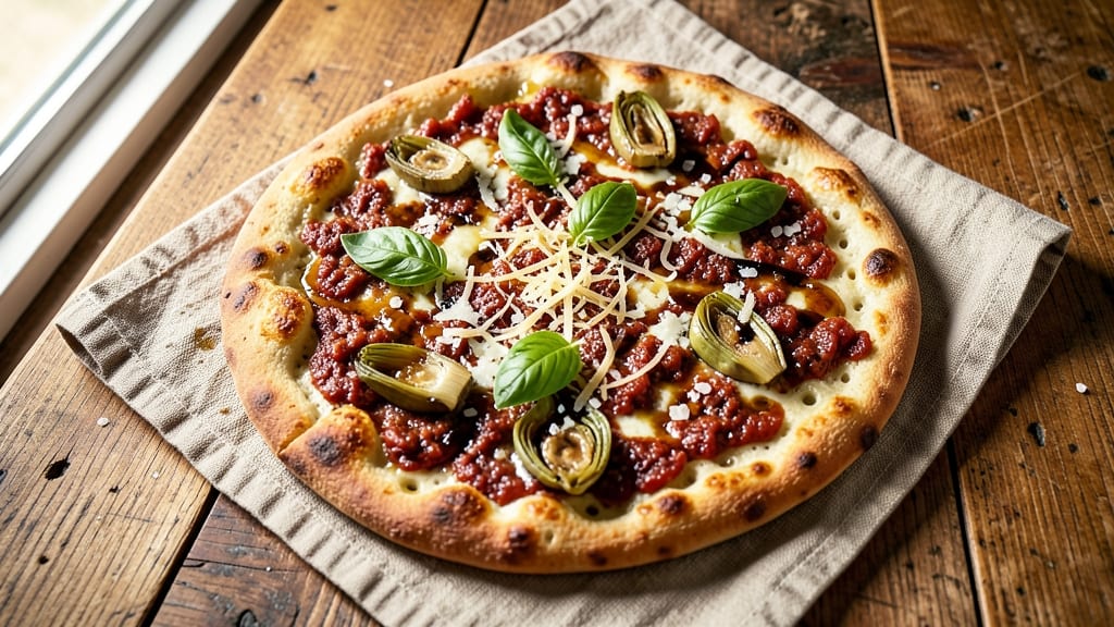 Artichoke Flatbread Pizza Recipe: Crispy Crust With Herby, Tangy Filling