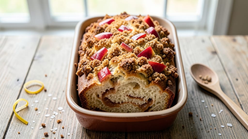 Apple Cinnamon Streusel Bread Recipe: Warm Spice Streusel Topping and Soft Crumb