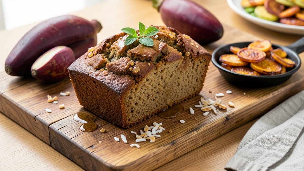 African Banana Bread Recipe: Sweet Plantain Swirls and Spiced Crust Magic
