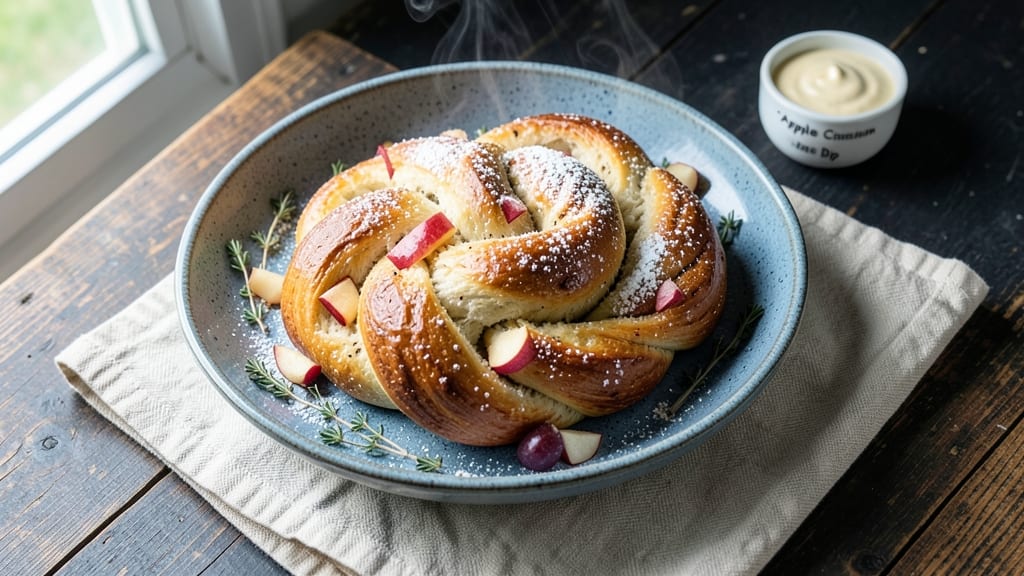 Apple Braided Bread Recipe: Vanilla-Apple Swirls and Buttery Crust in One Bake