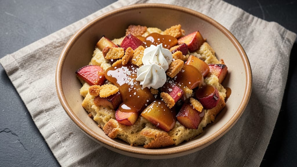 Apple Fritter Bread Pudding Recipe: Caramelized Apple Chunks and Crispy Top Magic