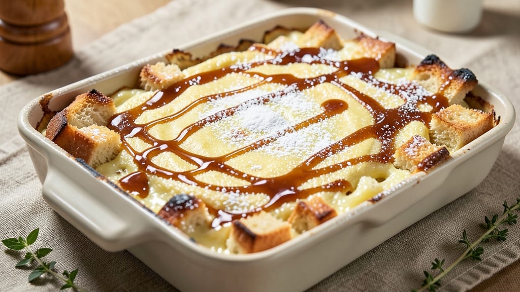 B Sweet Bread Pudding Recipe: Vanilla-Butter Swirls and Crispy Top Magic