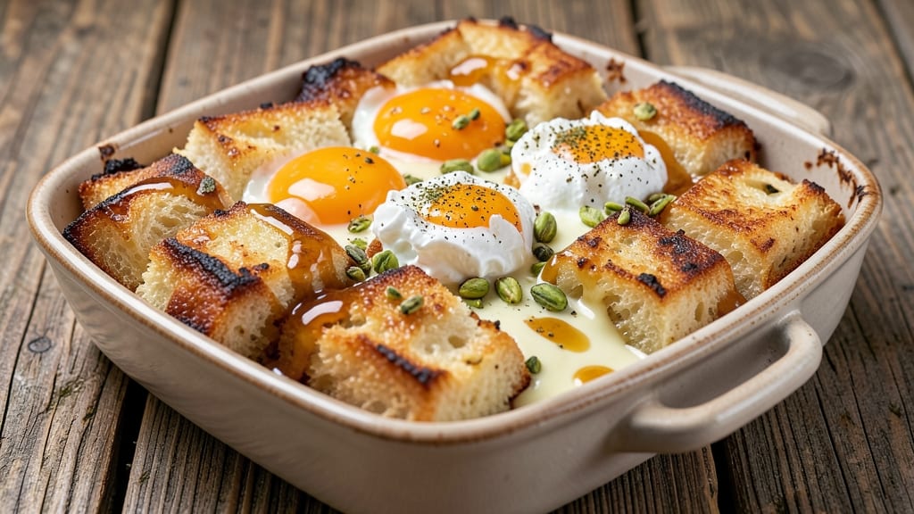 Arabic Bread Pudding Recipe: Cardamom-Spiced Warmth With Toasted Crust
