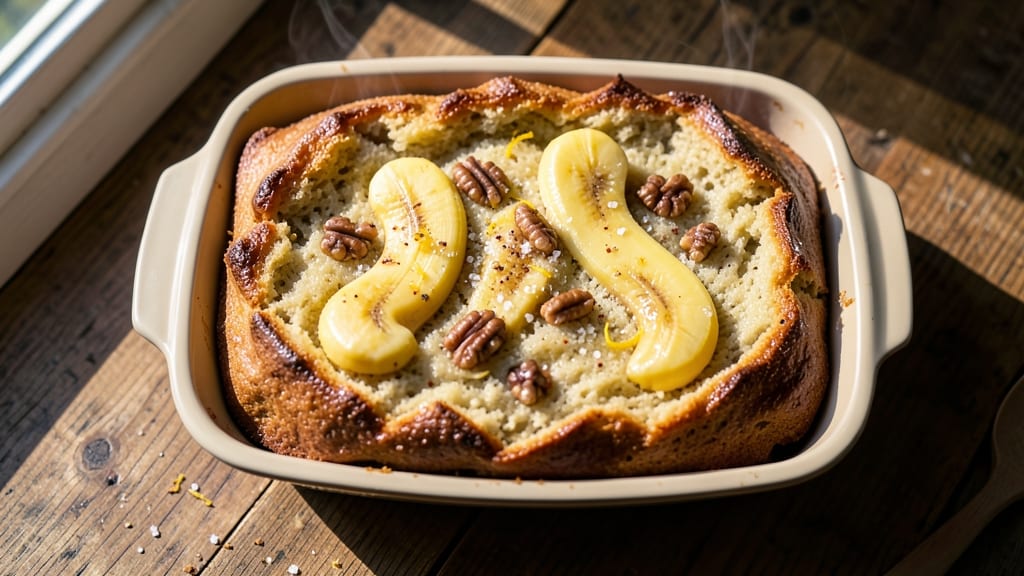 Aunty Sandys Banana Bread Recipe: Moist Crumb with Walnut Swirls and Vanilla Infusion