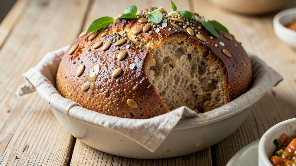 9 Grain Flour Bread Machine Recipe: Nutrient-Packed Loaf With Crusty Crunch