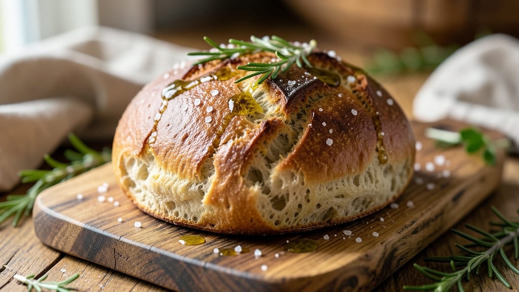 6 Ingredient Bread Recipe: Hands-Off Rise to Artisan Crust