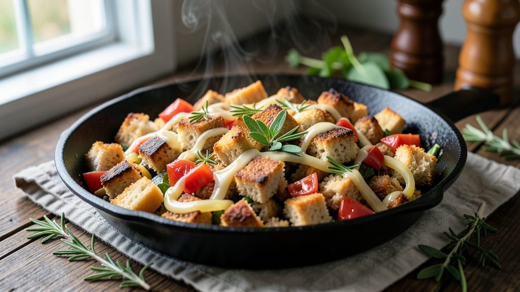 Amish Bread Stuffing Recipe: Savory Sage and Herb Crunch in One Pan