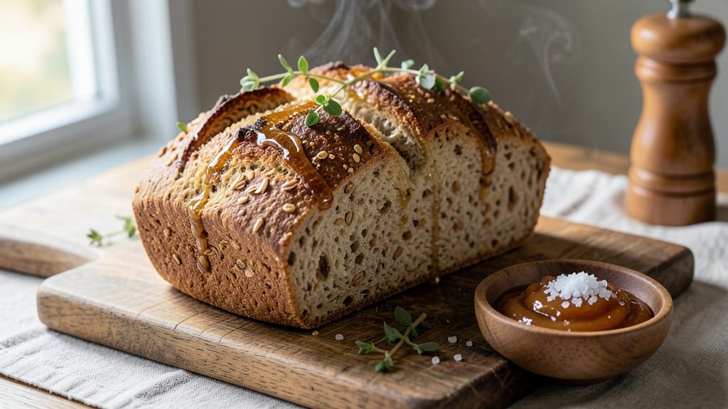 50 50 Whole Wheat Bread Recipe: No-Knead, Crusty Crunch With Nutty Sweetness