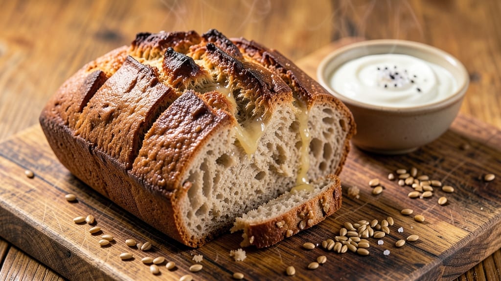 Arabic Barley Bread Recipe: Toasted Grain Crunch With Tangy Yogurt Depth